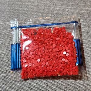 Diamond Art Painting Beads Diamond Dotz Flat Back Faceted Round Sealed P…